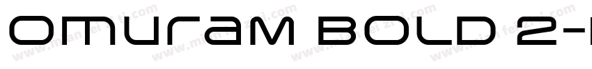 omuraM Bold 2字体转换